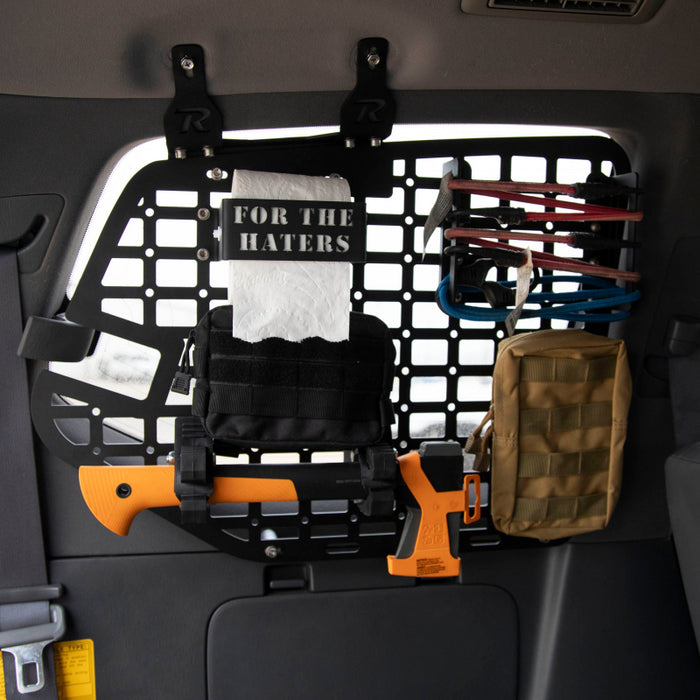 Rago Fabrication 2002-2009 Lexus GX 470 Rear Window Molle Panels Model R0209LGXMSP