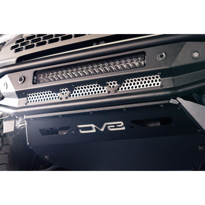 DV8 Offroad 2021-2025 Ford Bronco Competition Series Front Bumper Model FBBR-04