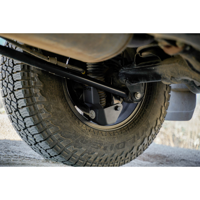 DV8 Offroad 2010-2024 Toyota 4Runner Rear Shock Skid Plates Model SPTF3-01