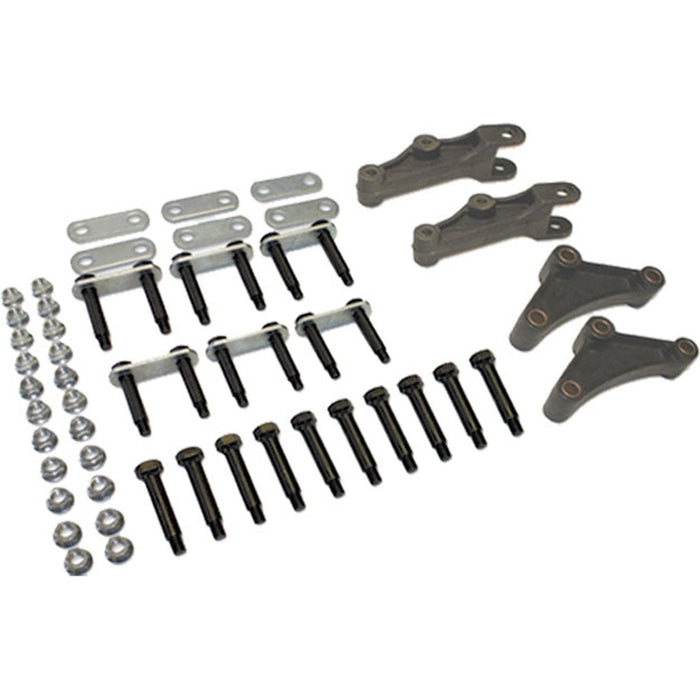 CURT 121100LRV Triple Axle AP Kit with Standard Equalizer and Standard Bolts Model 121100LRV