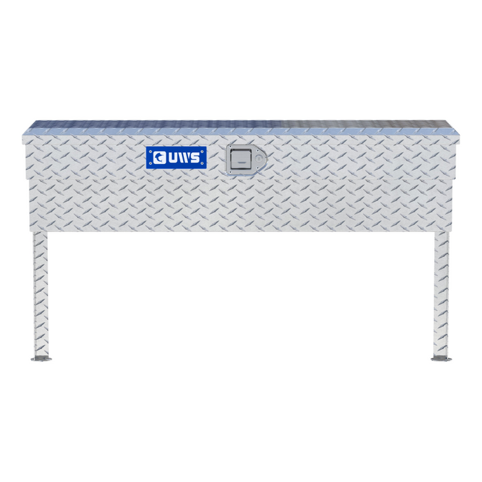 UWS Bright Aluminum 48" Truck Side Tool Box Model TBSM-48