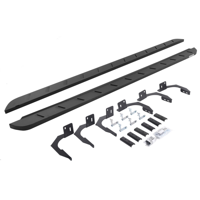 Go Rhino RB10 Slim Line Running Boards with Mounting Brackets Kit Model 63409980SPC