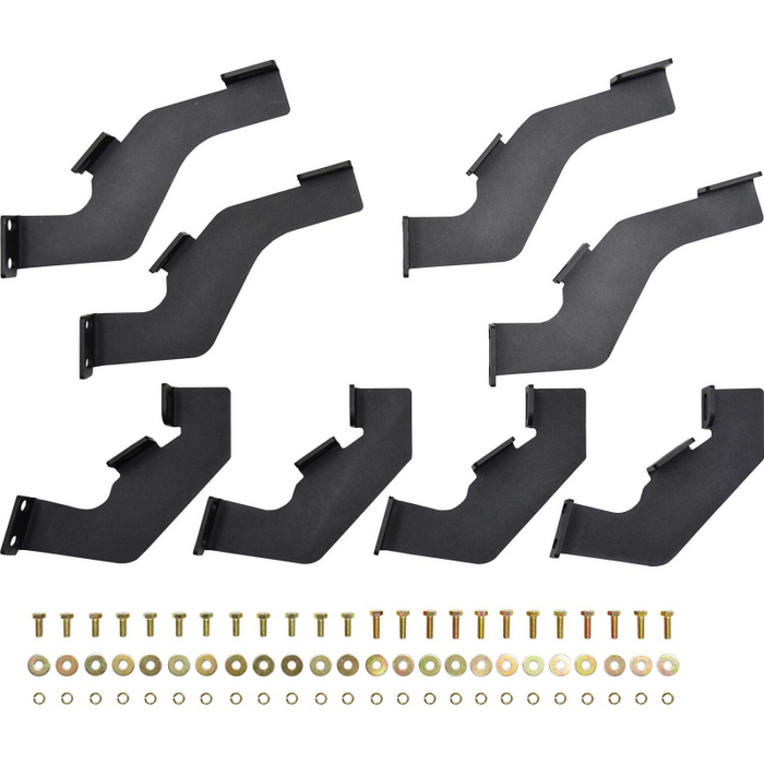 Westin HDX Drop Side Steps Textured Black Steel For Super Crew Cab Model 56-14155