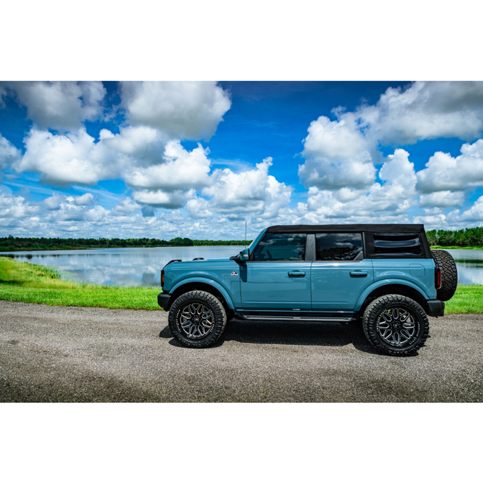 Go Rhino Dominator Xtreme DSS Running boards with Rocker Panel Mounting Bracket Kit Model DSS4129T