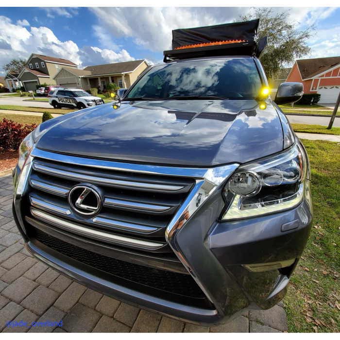 Rago Fabrication 2010-2022 2nd Gen Lexus GX 460 Ditch Light Mounts Model R0919LGXDIT