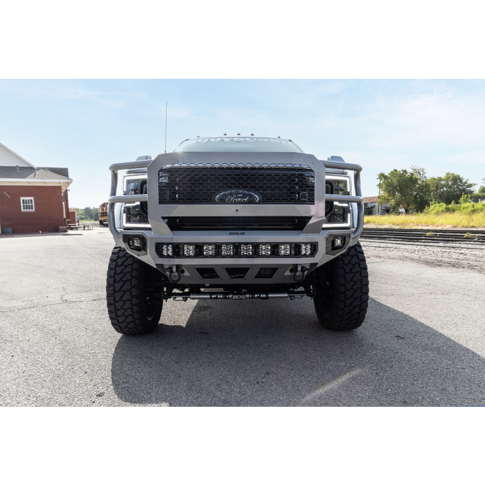 Bodyguard Freedom Front Extreme Non-Winch W/ Mesh Grille With Camera Harness Bare Metal *Fits 450/550 Fender Trim* Model NEF17DNBMH
