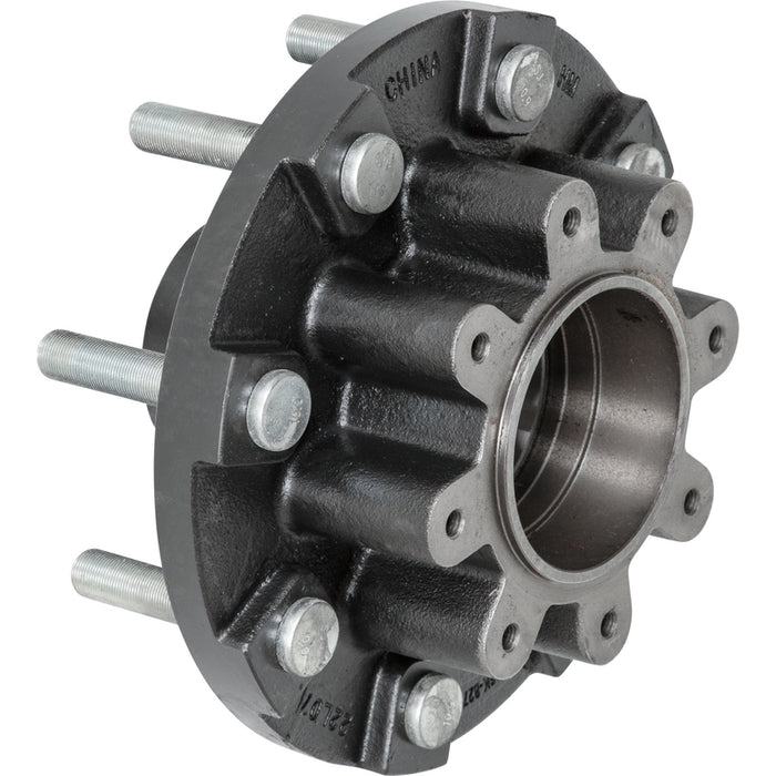 CURT Threaded Trailer Idler Hub - 16,000-lb. 8 on 275 mm, 17-1/2" Wheels, M22 Studs Model 352777