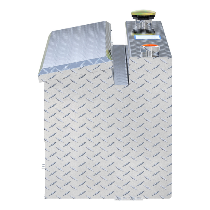 UWS Bright Aluminum Transfer Tank Model TT-45-COMBO