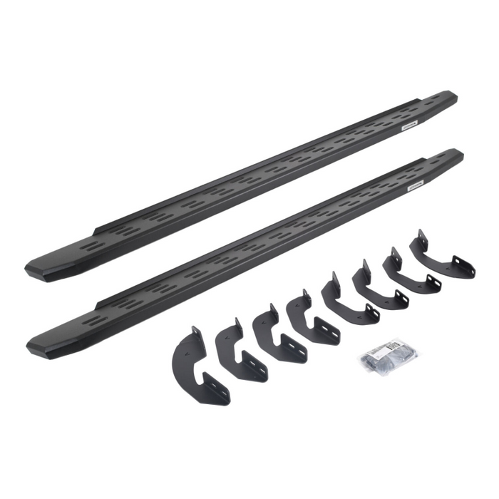 Go Rhino RB30 Running Boards with Mounting Bracket Kit Double Cab Model 69641580PC