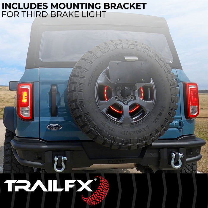 TrailFX Spare Tire Carrier Hinged Model BR010T