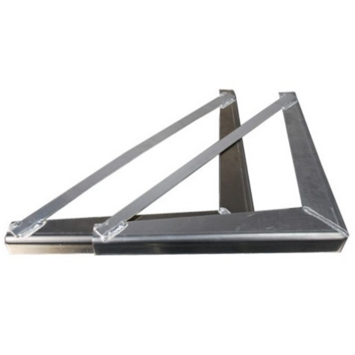 Brute 18" X 18" Under Body Bracket .125 Thick Smooth Alum (1 Pair) Model HBK18