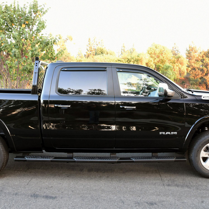 Westin R5 M-Series Wheel to Wheel Step Nerf Bars 5 in. Black Steel Model 28-534705