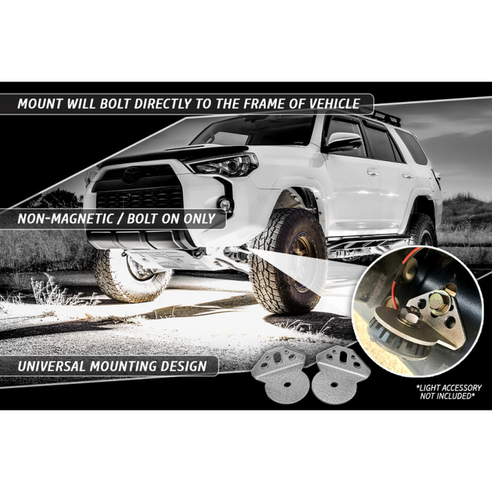Rago Fabrication KC HiLites Cyclone Light Mount Model R0000ROCKKCCYC
