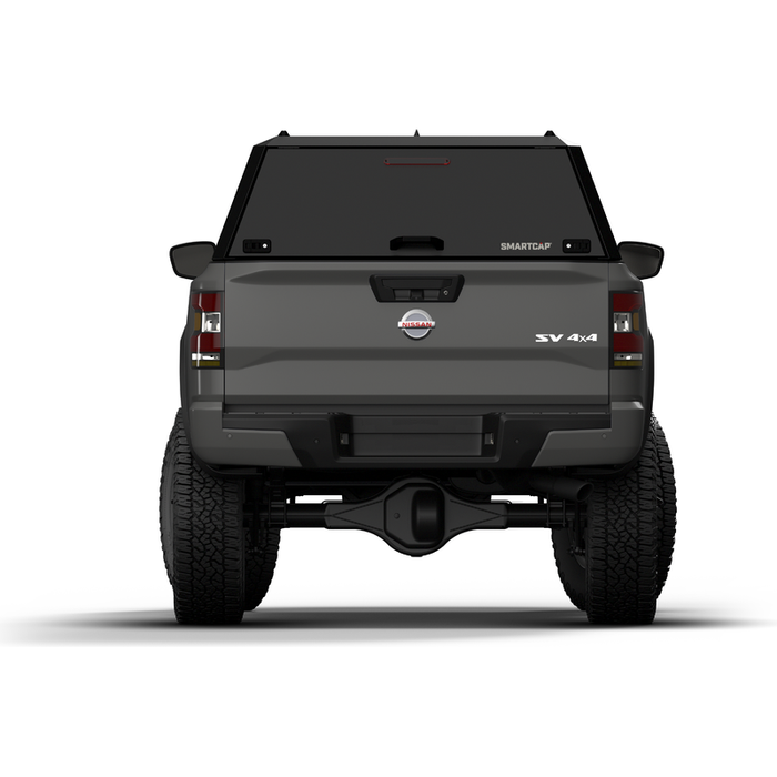 SmartCap Matte Black Truck Bed Cap EDGE Defender Series w/ Vertical Locks Model ED0931-BN