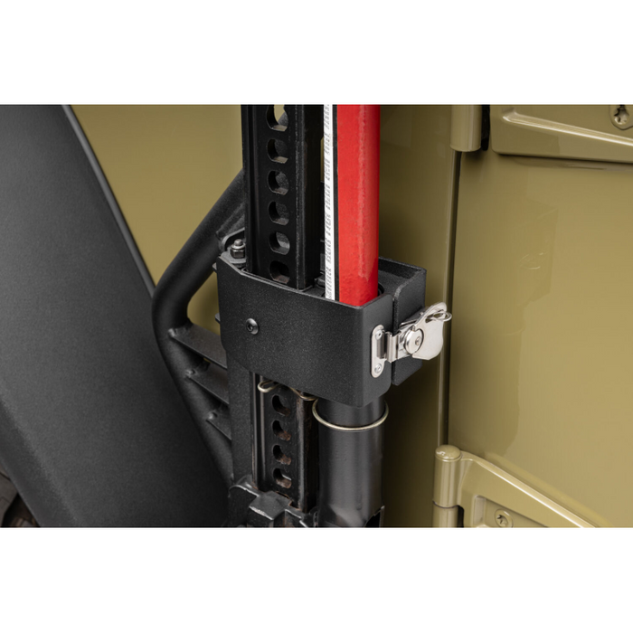 Go Rhino Exterior Hi-Lift Jack Mount with Clamp for Jeep Wrangler JK, JKU Model 701009T