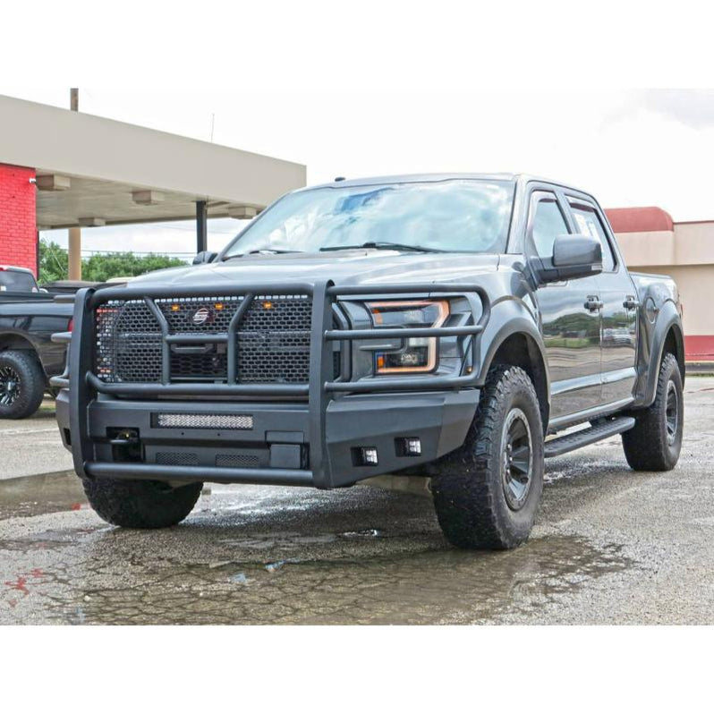Ford Raptor Guard Steelcraft Elevation Front Bumper With Grille Guard Model 60-11425CC ...