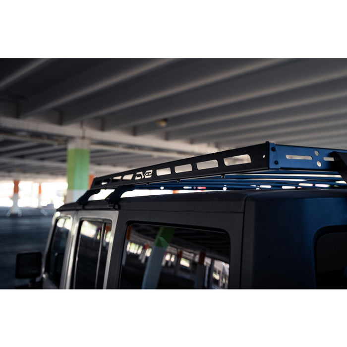 DV8 Offroad 2007-2018 Jeep Wrangler JKU 4-Door Short Roof Rack Model RRJK-04