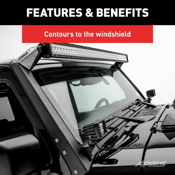 ARIES Jeep JK Roof Light and Brackets Model 1501301