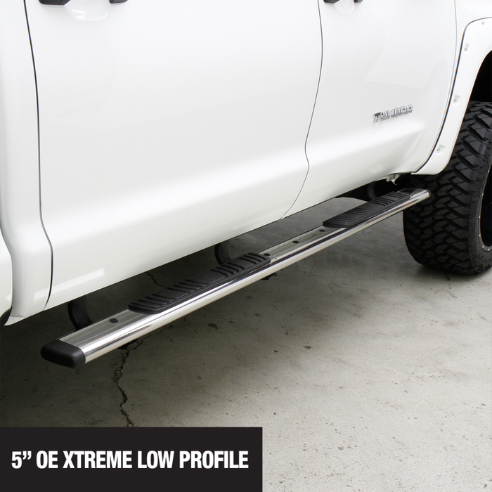 Go Rhino 5" OE Xtreme Low Profile Step Nerf Bars BOARDS ONLY Model 650080PS