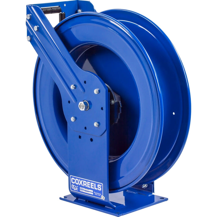 Coxreels T Series Spring Driven Hose Reel 3/4 in. x 75 ft. - No Hose 250 PSI Stainless Steel Rollers Triple Axles Model TSHL-N-575