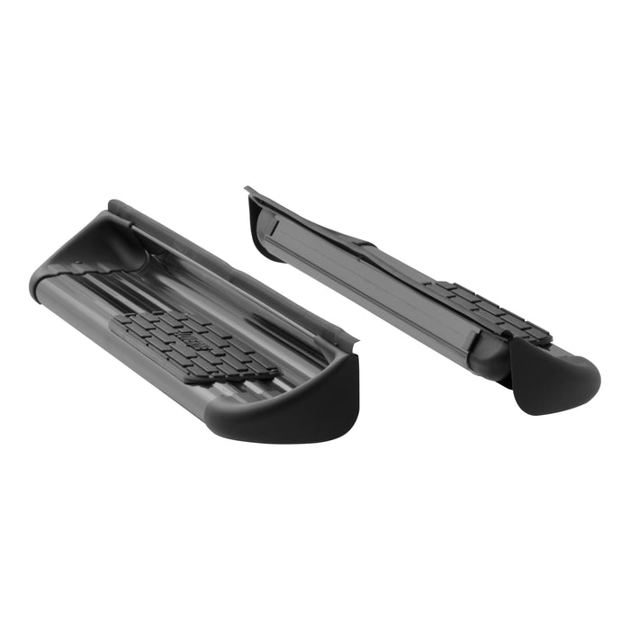 Luverne Black Stainless Steel Side Entry Steps Select Ford F-Series Regular Cab Model 281521-571521