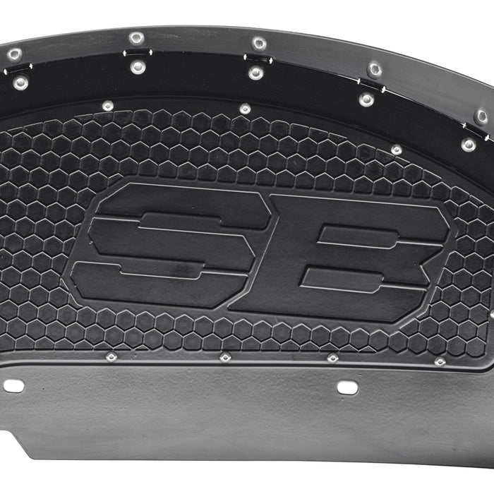 Smittybilt Rear Aluminum Inner Fender Liner Pair - Black (18+ JL/JLU) Model 77986