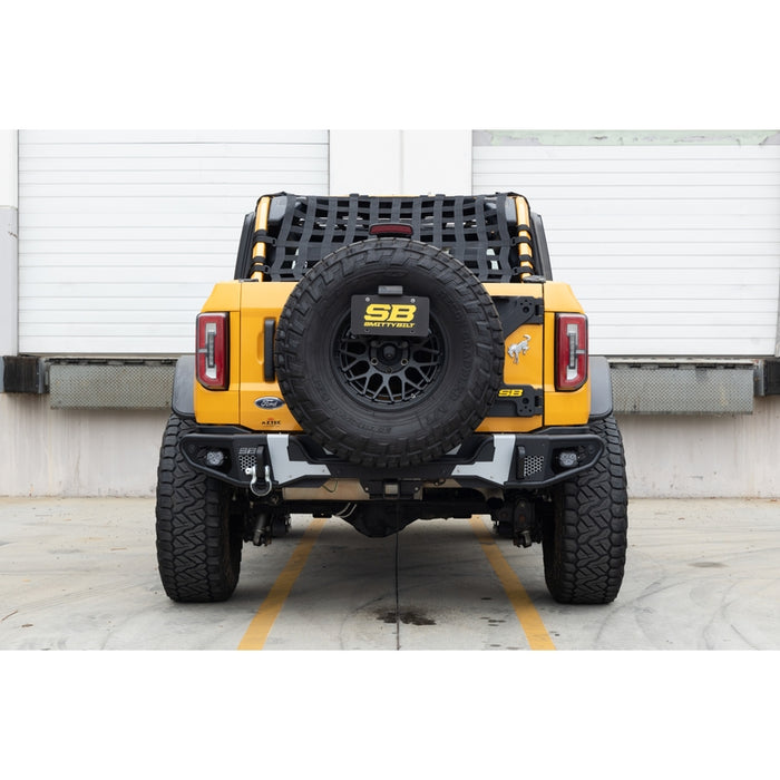 Smittybilt C-RES2 HD Cargo Restraint System - 2" Black Diamond Web (21+ Bronco 4DR) Model 591135