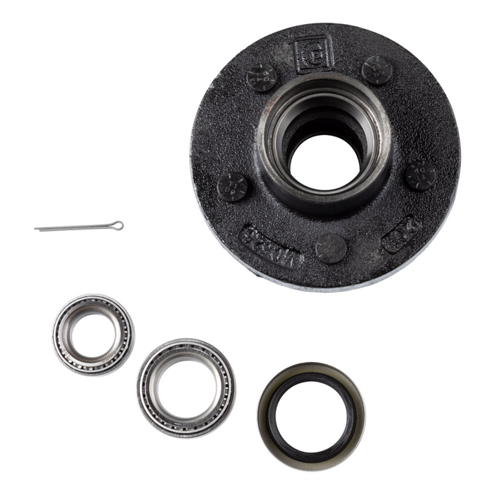 CURT Idler Hub, 5 on 4.5" - 3,500 lbs. (with Bearing Cone Kit) Model 814208