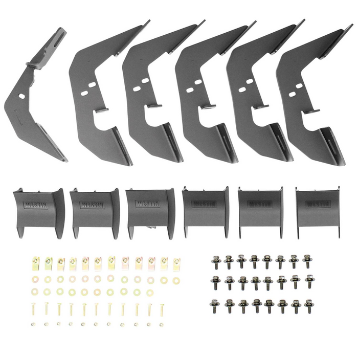 Westin R7 Step Nerf Bars Black Aluminum For Double Cab Model 28-71025