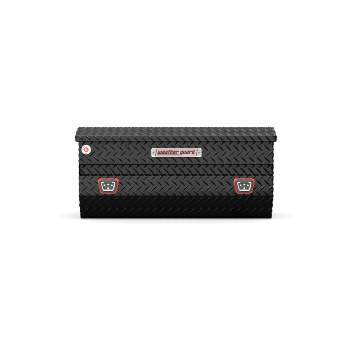Weather Guard Chest Tool Box Gloss Black Aluminum 41X20X19.25 Model 614-5-04