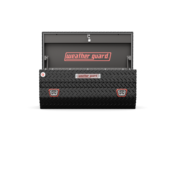 Weather Guard Chest Tool Box Gloss Black Aluminum 41X20X19.25 Model 614-5-04