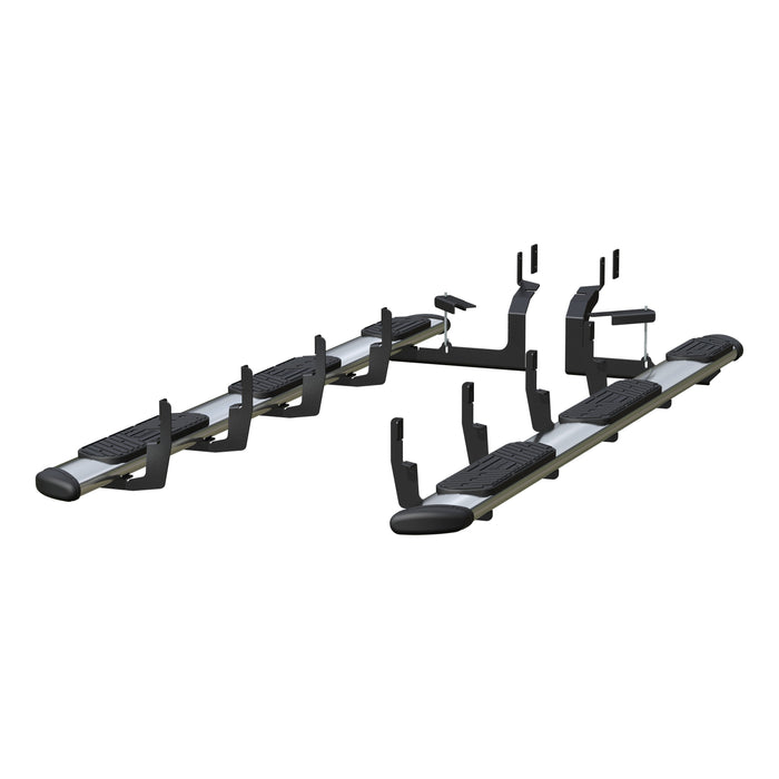 Luverne Regal 7 Polished Stainless 114" Oval W2W Steps Select Silverado Sierra HD Model 477114-401449