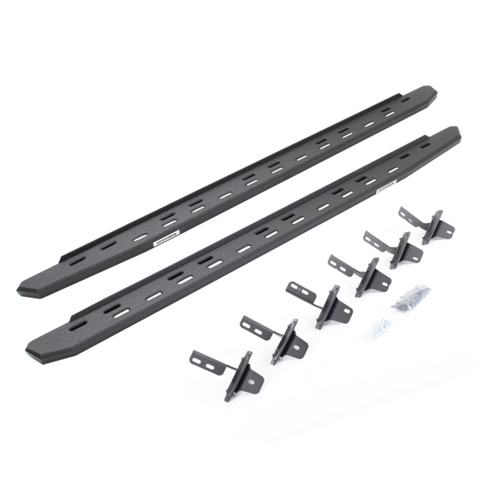 Go Rhino RB30 Slim Line Running Boards with Mounting Bracket Kit Model 69612973ST