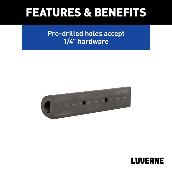 Luverne 10" Universal Rubber Bumper Strip Model 2090615