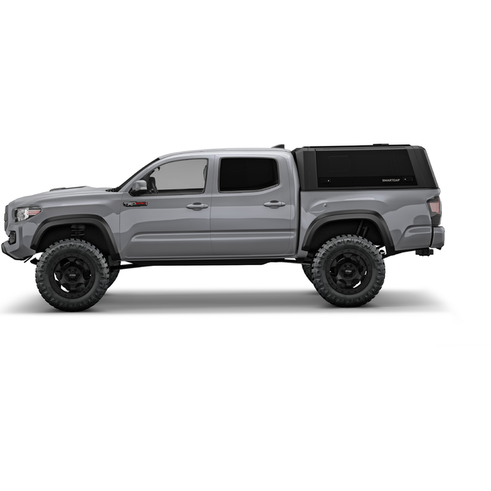 SmartCap Matte Black Truck Bed Cap EVO Sport Series w/ Vertical Locks Model EV1316-MB