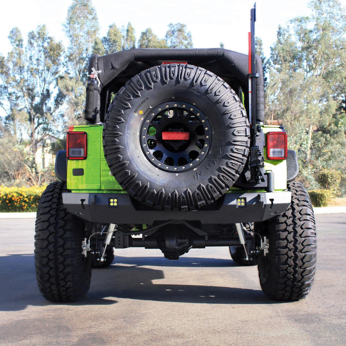 Westin WJ2 Rear Bumper Steel Textured Black Model 59-82005