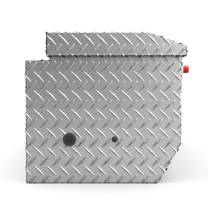 Weather Guard Chest Tool Box Bright Aluminum 48X20X19 Model 624-0-04