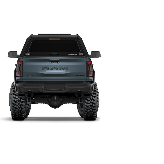 SmartCap Matte Black Truck Bed Cap EVO Sport Series w/ Vertical Locks Model EV1005-MB