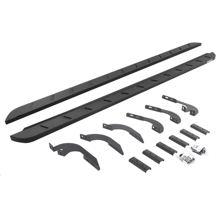 Go Rhino RB10 Slim Line Running Boards with Mounting Brackets Kit Model 63443280SPC