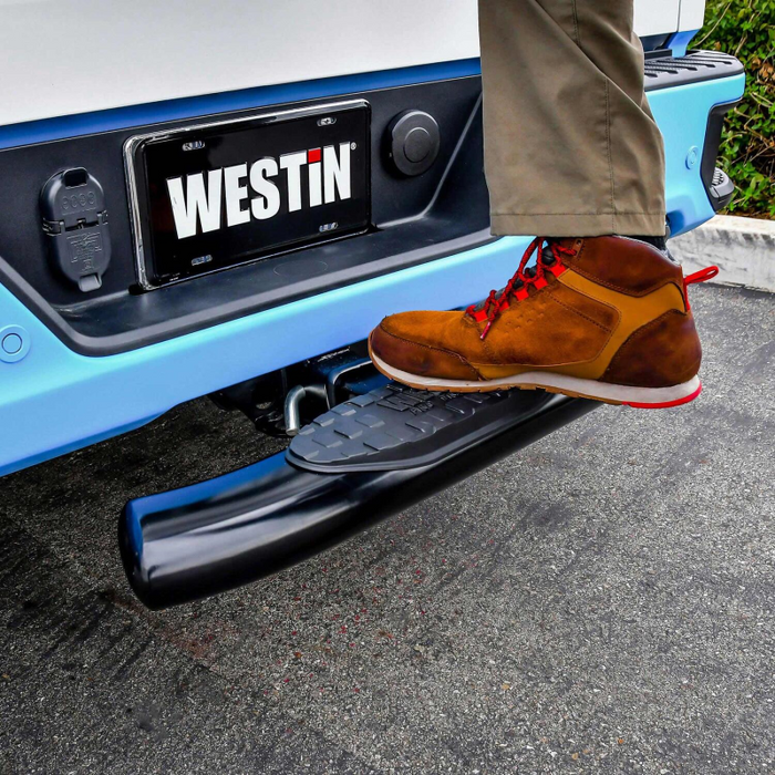 Westin PRO TRAXX 5 Hitch Step Powder Coated Black Steel Model 21-50015