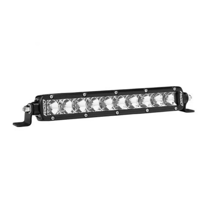Rigid Industries SR-Series PRO LED Light, Flood Optic, 10 Inch, Black Housing Model 910113