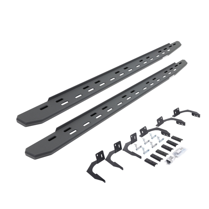 Go Rhino RB30 Slim Line Running Boards with Mounting Bracket Kit Model 69609980SPC