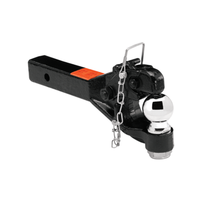 Draw-Tite Pintle Hook & Ball Combination Ball Mount, Fits 2 in. Square Receiver, 12,000 lbs. Capacity Hook, 2-5/16 in. Diameter Ball, 12,000 lbs. Capacity Ball Model 63042