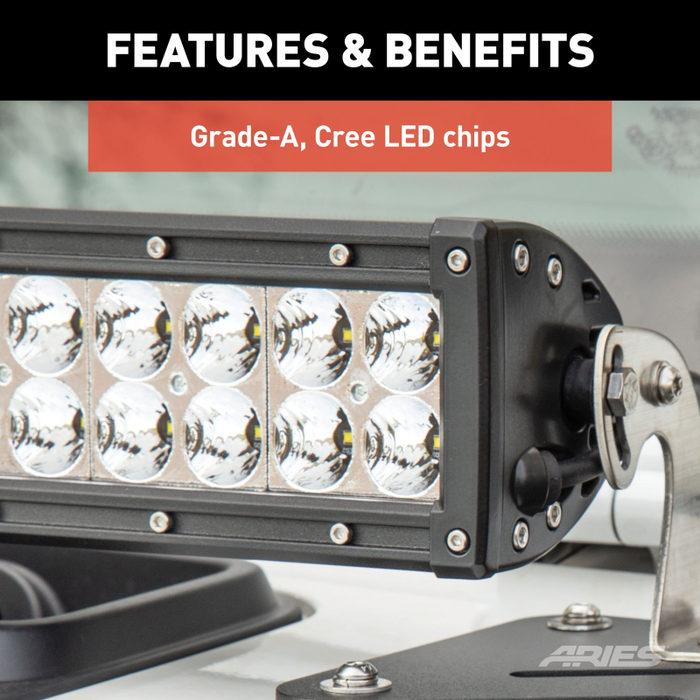 ARIES 50" Double-Row LED Light Bar (24,000 Lumens) Model 1501278