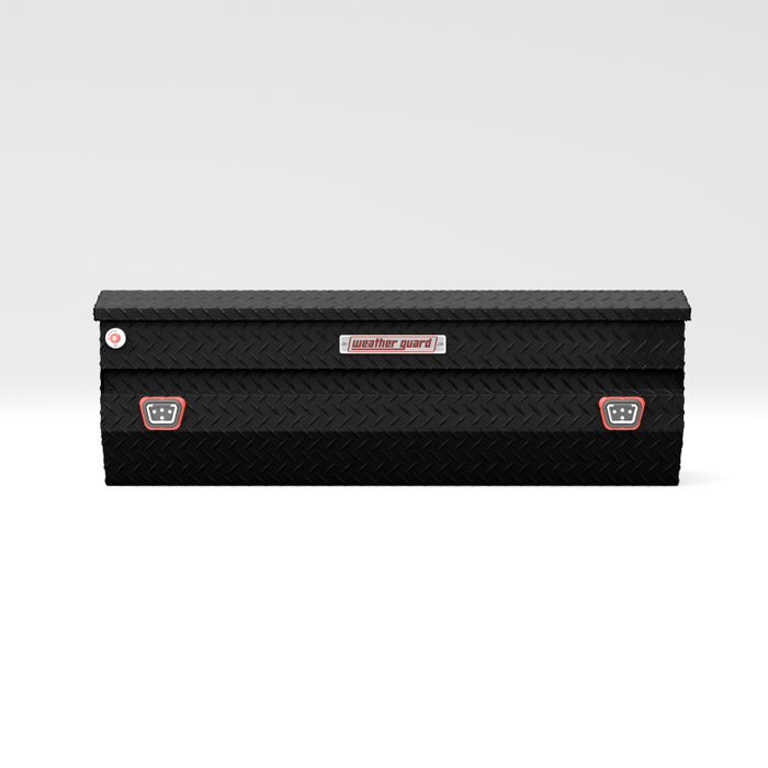 Weather Guard Chest Tool Box Textured Matte Black Aluminum 58X20X19 Model 634-52-04
