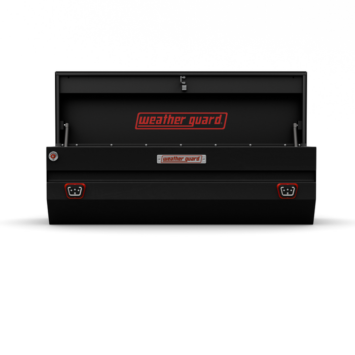 Weather Guard Chest Tool Box Gloss Black Steel 58X20X19 Model 635-5-04