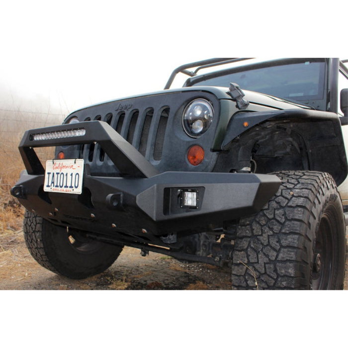 Body Armor 4x4 2007-2024 Jeep Wrangler Jk/Jl & Gladiator Jt Orion Full-Width Front Bumper Model JP-19537