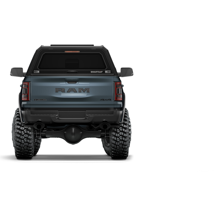 SmartCap Matte Black Truck Bed Cap EVO Sport Series w/ Horizontal Locks Model EV1006-MB