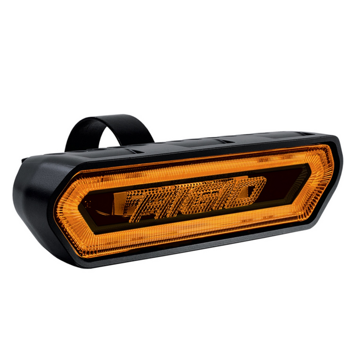 Rigid Industries Chase, Rear Facing 5 Mode LED Light, Amber Halo, Black Housing Model 90122