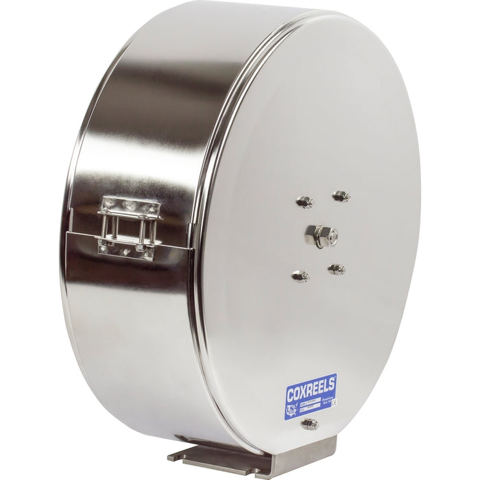 Coxreels EN-SS Series Stainless Steel Spring Driven Enclosed Hose Reel 3/8 in. x 35 ft. - No Hose 300 PSI Model ENL-N-335-SS